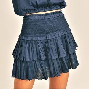 Navy Reset Skirt